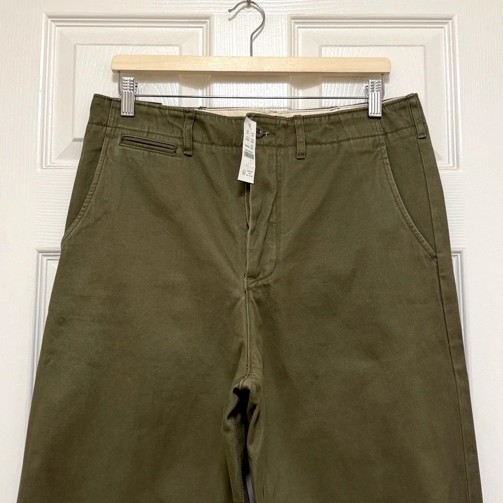 NWT J.Crew x Wallace & Barnes Selvedge Officer Chino Pant